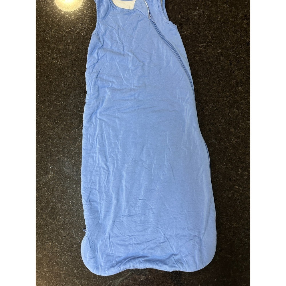 Kyte BABY Sleep Sack Baby Size Medium Sky Blue 1.0 TOG Bamboo Wearable Blanket